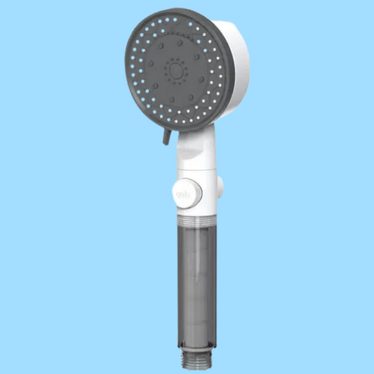 High Pressure Shower Head with Filter & One-Key Stop Function 8-Mode